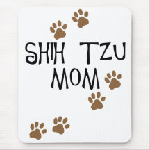 Shih Tzu Mom Mouse Mats