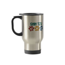 SHIH TZU  Mom Paw Print 1 Mugs