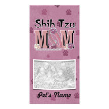 Shih Tzu MOM Photo Cards