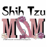 Shih Tzu MOM Photo Cut Out