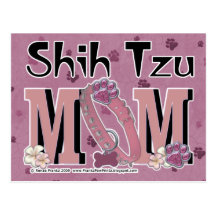 Shih Tzu MOM Postcards