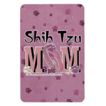 Shih Tzu MOM Rectangular Magnets