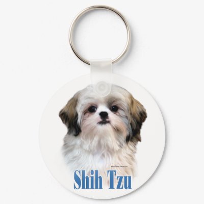 Shih Tzu Name Keychain by GreyWolfCreation