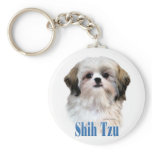 Shih Tzu Name Keychains