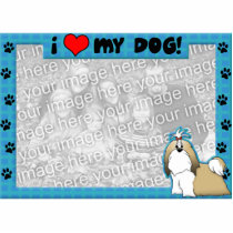 Shih Tzu Photo Frame photo sculptures