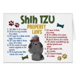 Shih Tzu Property Laws 4 Cards