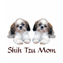 Shih Tzu Puppies Mom T-Shirt