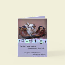 Shih Tzu Puppy Birthday Greetings cards