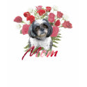Shih Tzu Roses t-shirts
