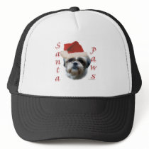 Shih Tzu Santa Paws Hat