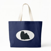 Shih Tzu Silhouette bags
