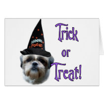 Shih Tzu Trick Greeting Cards
