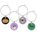 Shih Tzu Witch Wine Charm