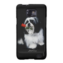 Shih Tzu With Rose casemate cases