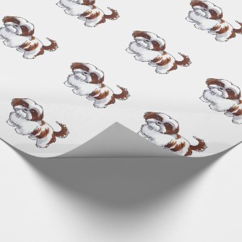 Shih Tzu Wrapping Paper Zazzle