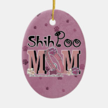 ShihPoo MOM Ornament