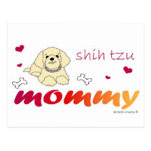 ShihTzuCrm Post Cards