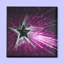 Shimmer Shooting Star magnets