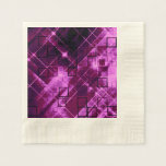 shimmering and gleaming,pink disposable napkin