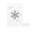 Shimmering Snowflake Card