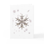 Shimmering Snowflake Card