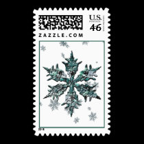 Shimmering Snowflake Stamp