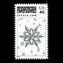 Shimmering Snowflake Stamps by Rockangel1 Shimmering Snowflake Stamps