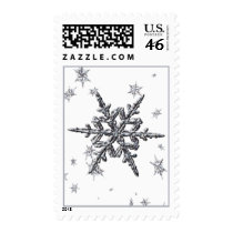 Shimmering Snowflake Stamps