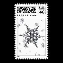 Shimmering Snowflake Stamps by Rockangel1 Shimmering Snowflake Stamps