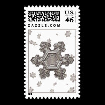 Shimmering Snowflake Stamps stamps