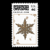 Shimmering Snowflake Stamps