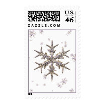 Shimmering Snowflake Stamps