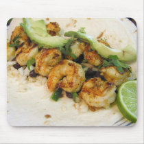 Shimp Tacos Limes Burritos Avocados Mousepad