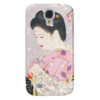 Shimura Tatsumi Five Figures of Modern Beauties Samsung Galaxy S4 Case