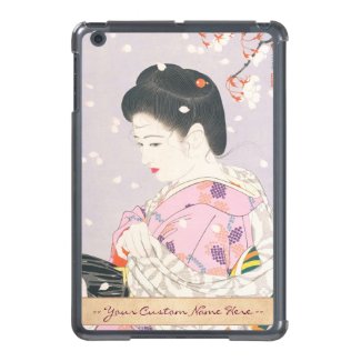 Shimura Tatsumi Five Figures of Modern Beauties iPad Mini Cover