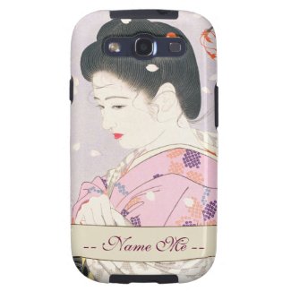 Shimura Tatsumi Five Figures of Modern Beauties Samsung Galaxy S3 Covers