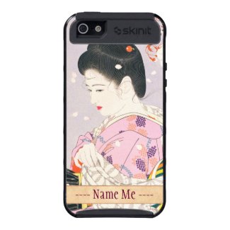 Shimura Tatsumi Five Figures of Modern Beauties Cases For iPhone 5