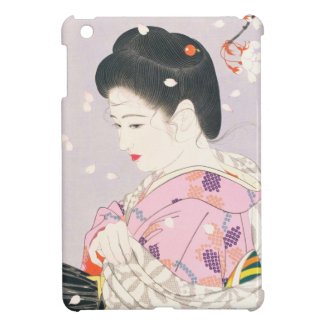 Shimura Tatsumi Five Figures of Modern Beauties Case For The iPad Mini