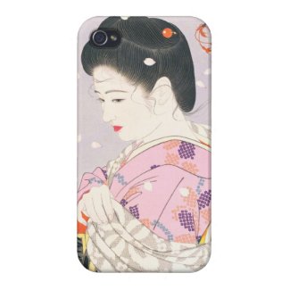 Shimura Tatsumi Five Figures of Modern Beauties Covers For iPhone 4