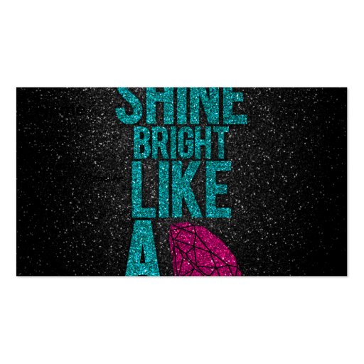 Shine Bright Business Card