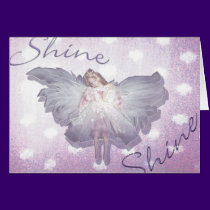 Shine, digital collage cards