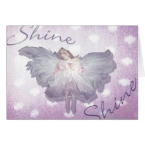 Shine, digital collage cards