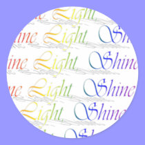 Shine Light Shine stickers