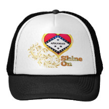 Shine On Arkansas Mesh Hat