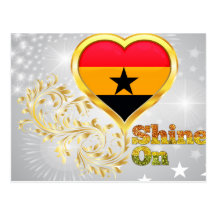 Shine On Ghana Postcard