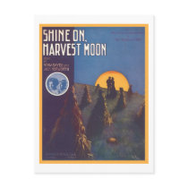 Shine On, Harvest Moon Songbook Cover postcards