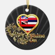 Shine On Hawaii Ornament