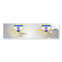 Shine On Israel Bumper Stickers