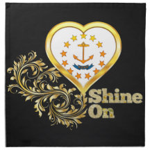 Shine On Rhode Island Napkin