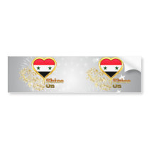 Shine On Syria Bumper Stickers